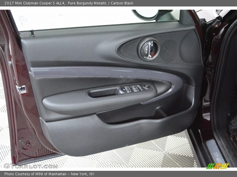 Pure Burgundy Metallic / Carbon Black 2017 Mini Clubman Cooper S ALL4