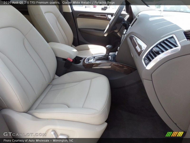 Glacier White Metallic / Pistachio Beige 2016 Audi Q5 2.0 TFSI Premium quattro
