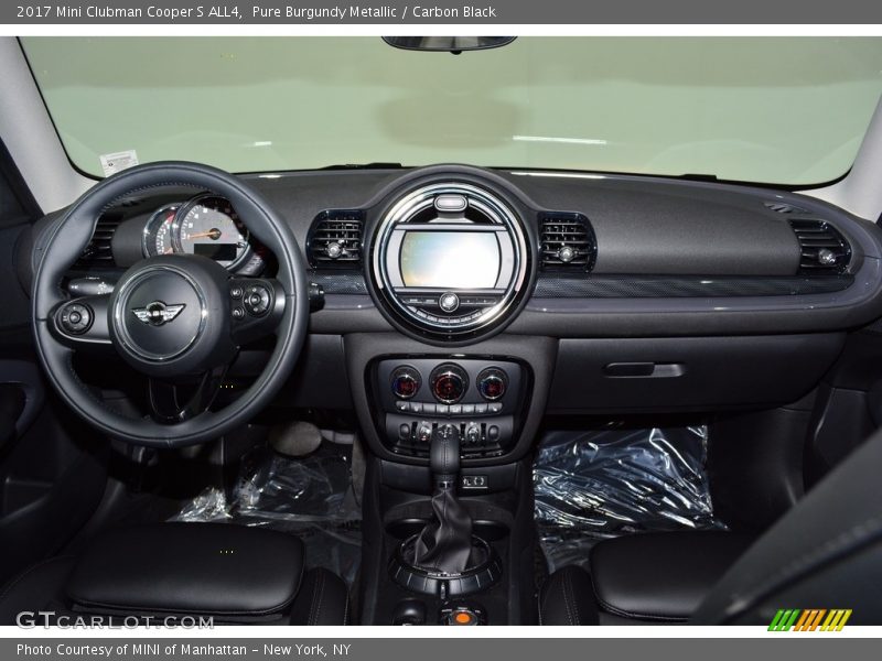 Pure Burgundy Metallic / Carbon Black 2017 Mini Clubman Cooper S ALL4
