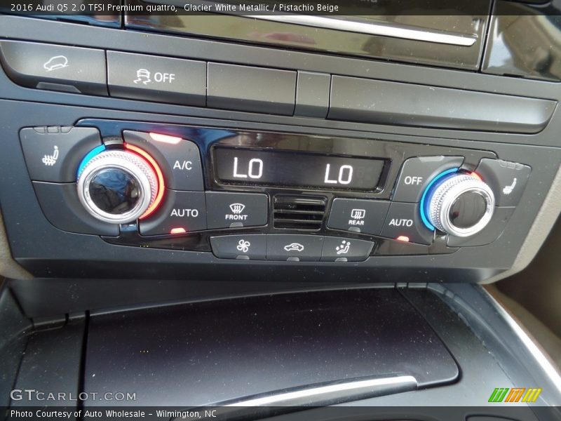 Glacier White Metallic / Pistachio Beige 2016 Audi Q5 2.0 TFSI Premium quattro