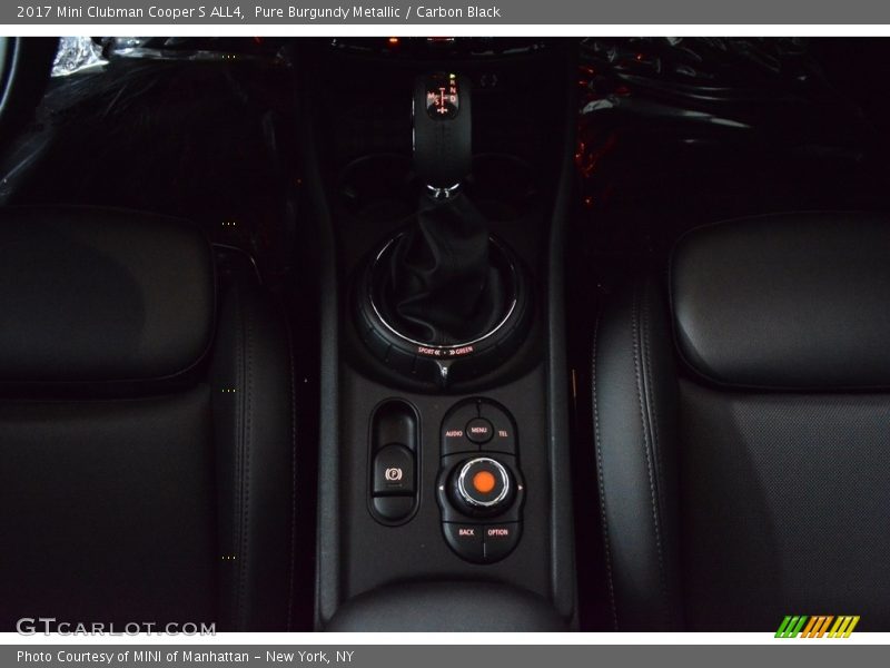 Pure Burgundy Metallic / Carbon Black 2017 Mini Clubman Cooper S ALL4