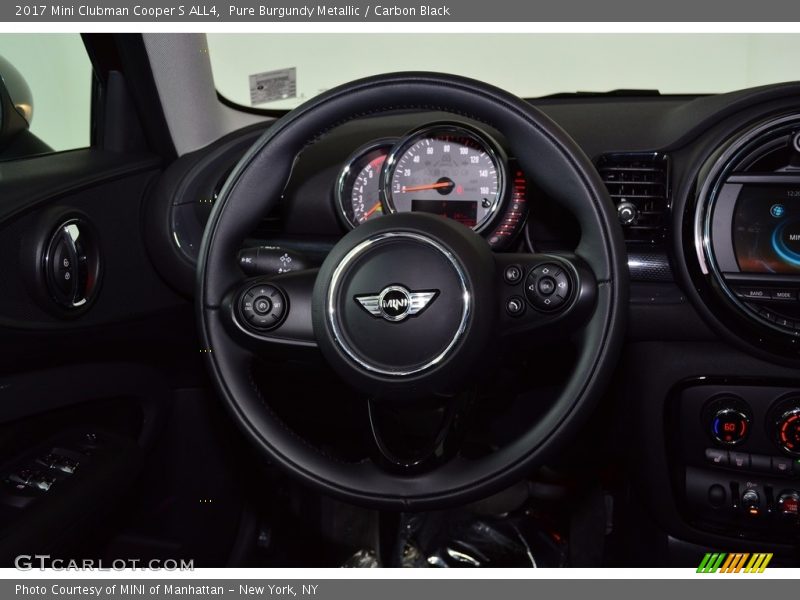 Pure Burgundy Metallic / Carbon Black 2017 Mini Clubman Cooper S ALL4