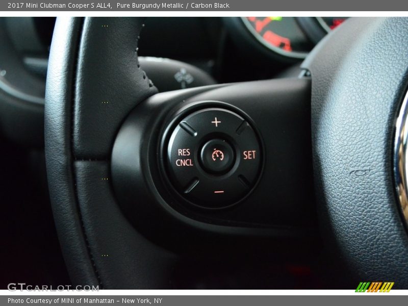 Pure Burgundy Metallic / Carbon Black 2017 Mini Clubman Cooper S ALL4