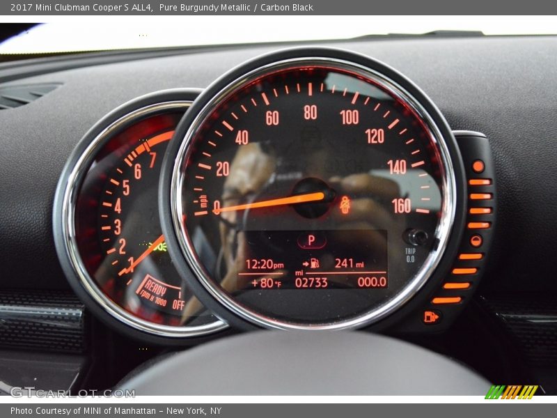 Pure Burgundy Metallic / Carbon Black 2017 Mini Clubman Cooper S ALL4