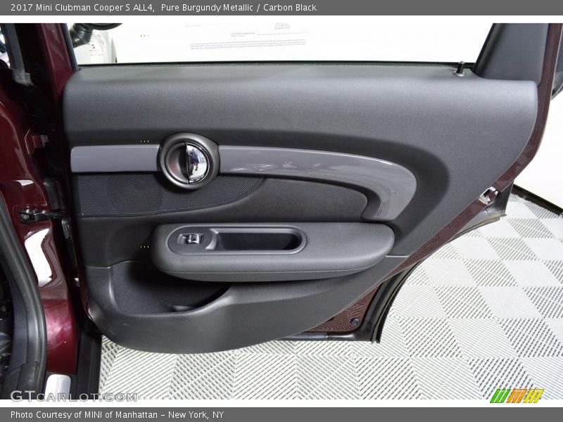 Pure Burgundy Metallic / Carbon Black 2017 Mini Clubman Cooper S ALL4