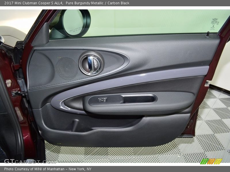 Pure Burgundy Metallic / Carbon Black 2017 Mini Clubman Cooper S ALL4