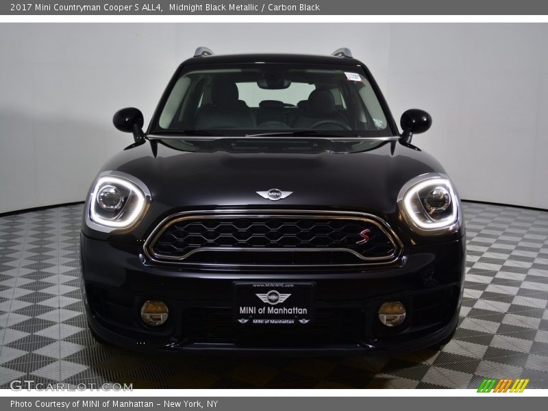 Midnight Black Metallic / Carbon Black 2017 Mini Countryman Cooper S ALL4