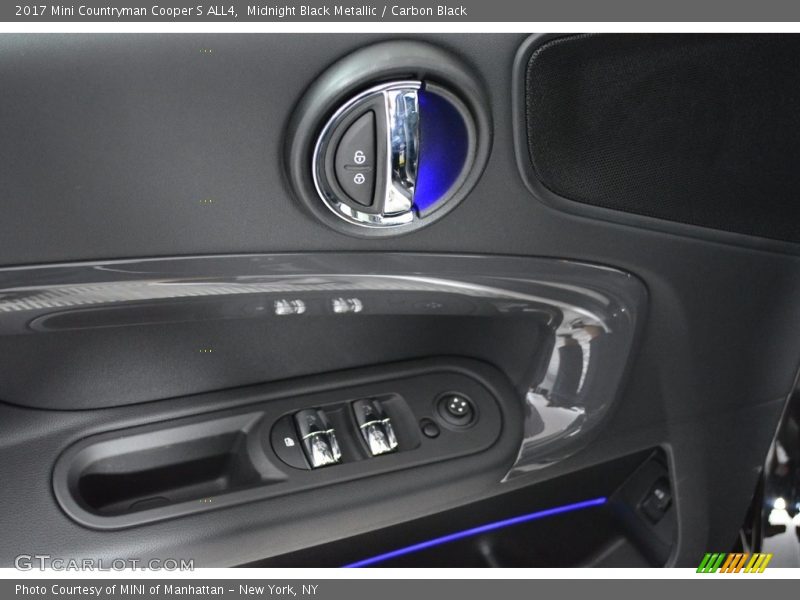 Midnight Black Metallic / Carbon Black 2017 Mini Countryman Cooper S ALL4