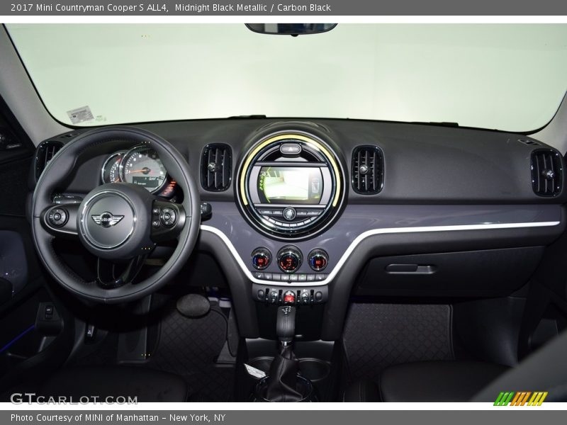 Midnight Black Metallic / Carbon Black 2017 Mini Countryman Cooper S ALL4