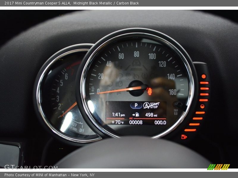 Midnight Black Metallic / Carbon Black 2017 Mini Countryman Cooper S ALL4