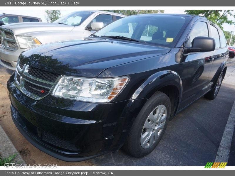 Pitch Black / Black 2015 Dodge Journey SE