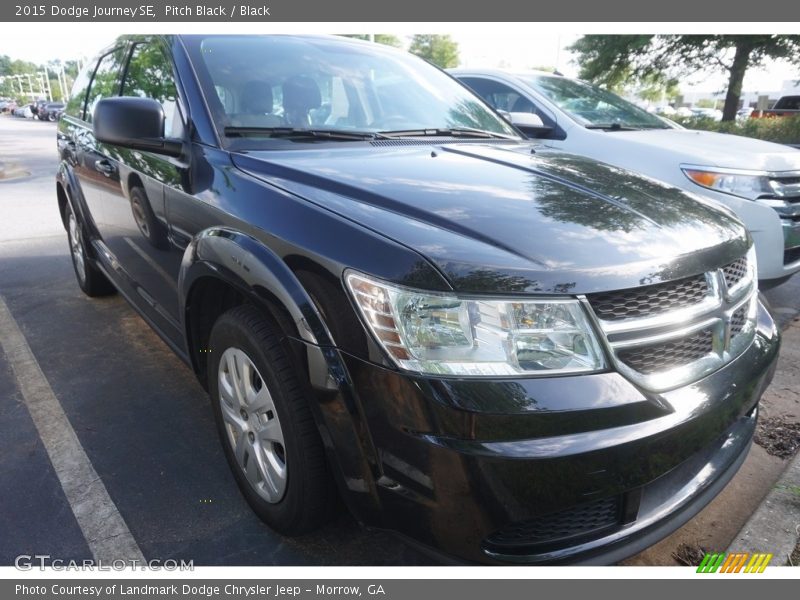 Pitch Black / Black 2015 Dodge Journey SE