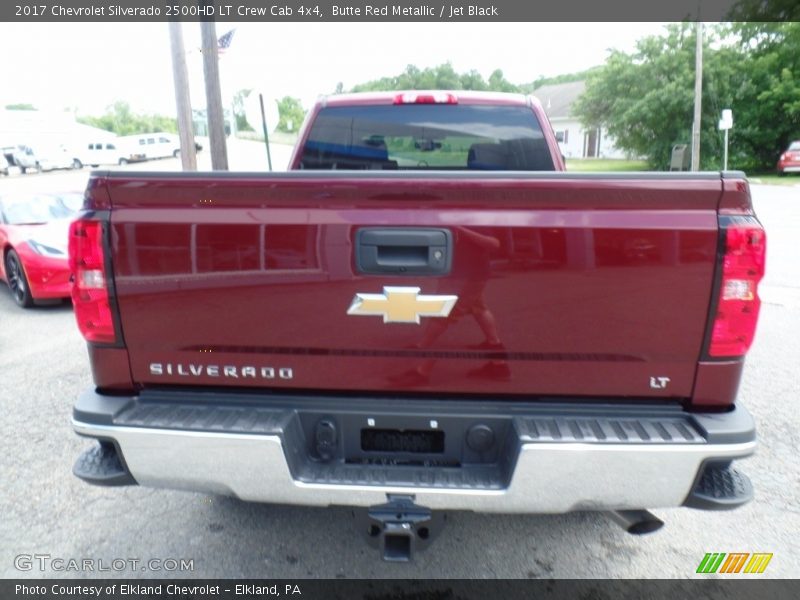 Butte Red Metallic / Jet Black 2017 Chevrolet Silverado 2500HD LT Crew Cab 4x4