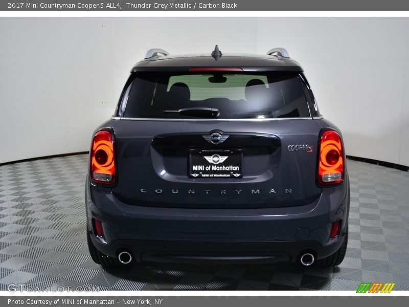 Thunder Grey Metallic / Carbon Black 2017 Mini Countryman Cooper S ALL4