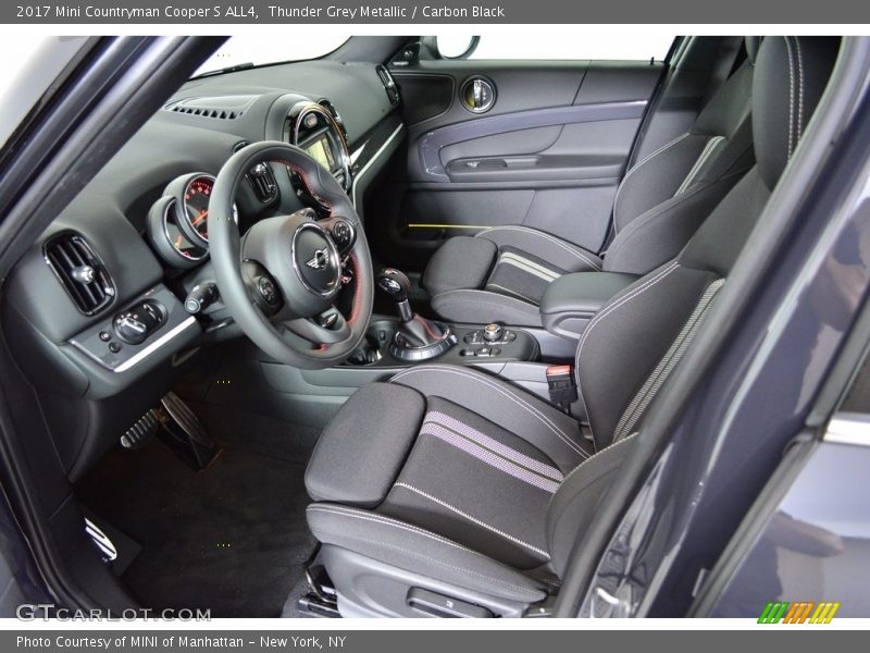 Thunder Grey Metallic / Carbon Black 2017 Mini Countryman Cooper S ALL4