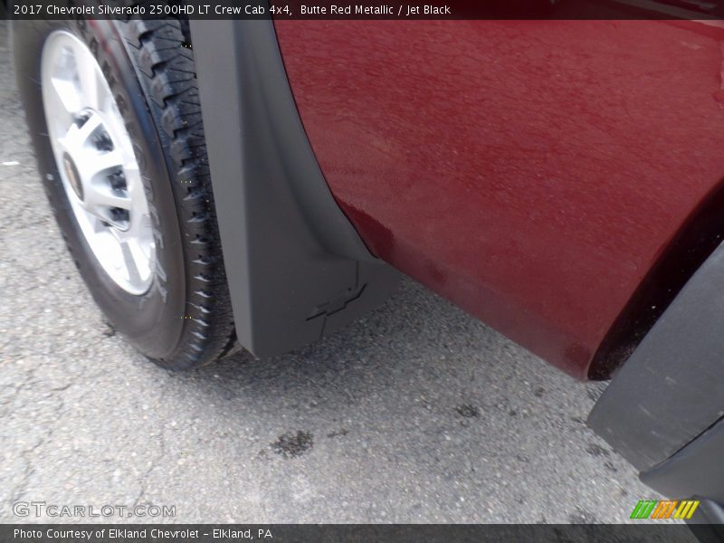 Butte Red Metallic / Jet Black 2017 Chevrolet Silverado 2500HD LT Crew Cab 4x4