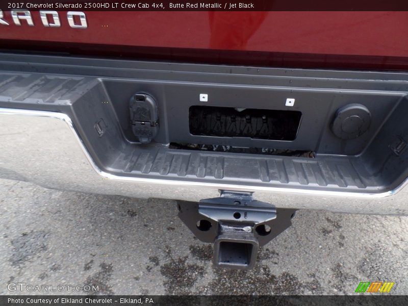 Butte Red Metallic / Jet Black 2017 Chevrolet Silverado 2500HD LT Crew Cab 4x4