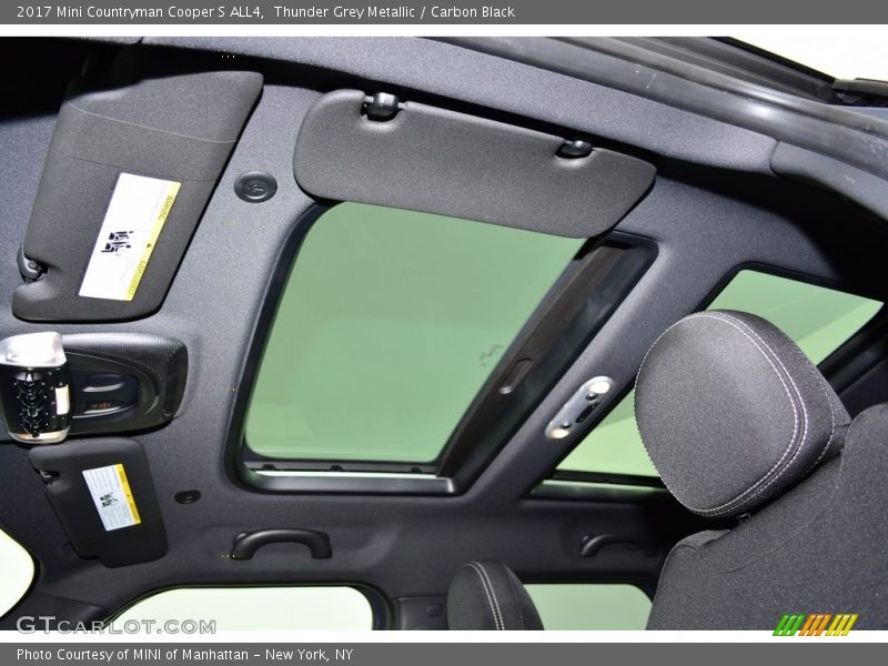 Thunder Grey Metallic / Carbon Black 2017 Mini Countryman Cooper S ALL4