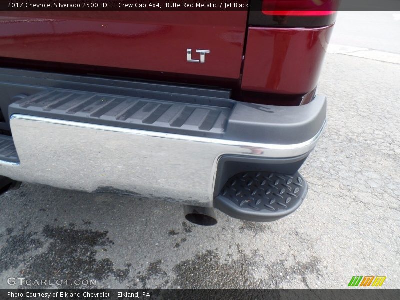 Butte Red Metallic / Jet Black 2017 Chevrolet Silverado 2500HD LT Crew Cab 4x4
