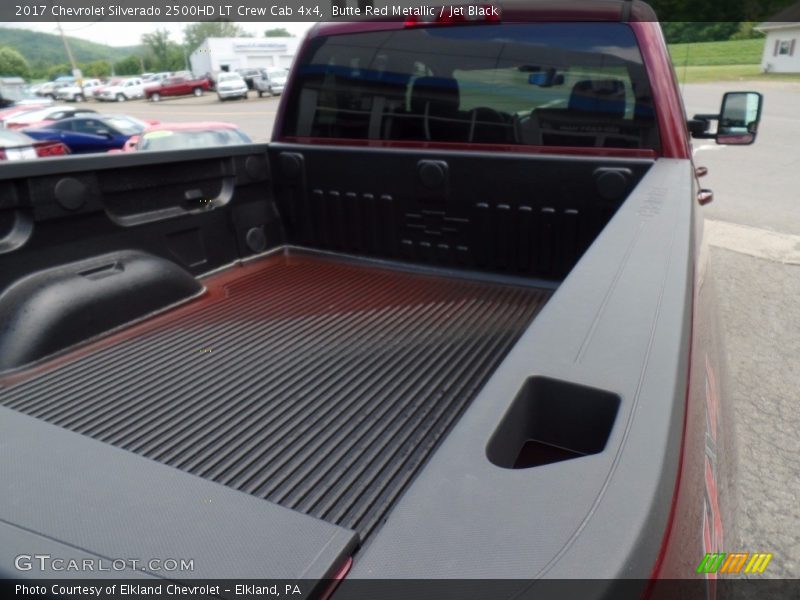 Butte Red Metallic / Jet Black 2017 Chevrolet Silverado 2500HD LT Crew Cab 4x4