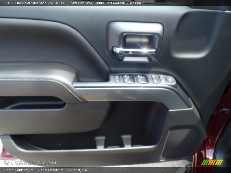 Butte Red Metallic / Jet Black 2017 Chevrolet Silverado 2500HD LT Crew Cab 4x4