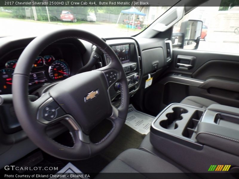 Butte Red Metallic / Jet Black 2017 Chevrolet Silverado 2500HD LT Crew Cab 4x4