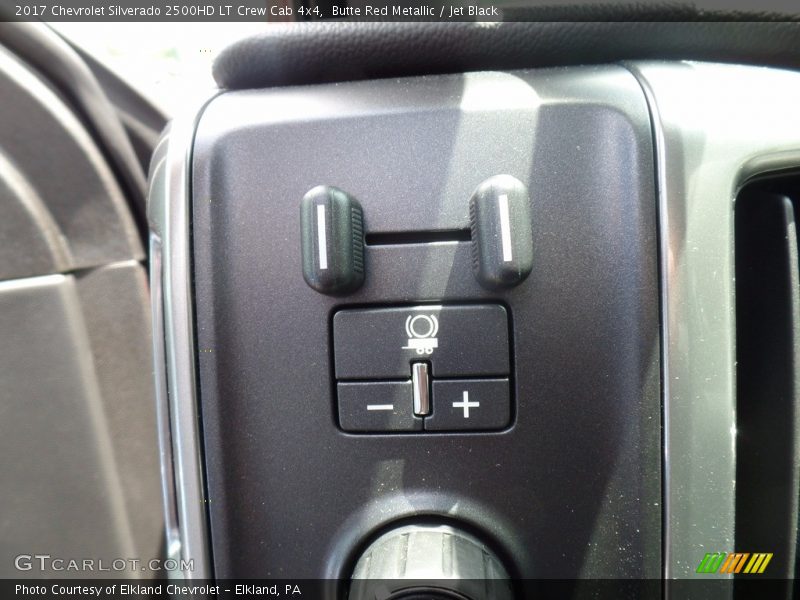 Butte Red Metallic / Jet Black 2017 Chevrolet Silverado 2500HD LT Crew Cab 4x4