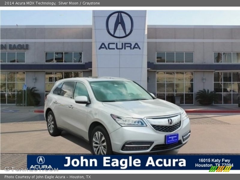 Silver Moon / Graystone 2014 Acura MDX Technology