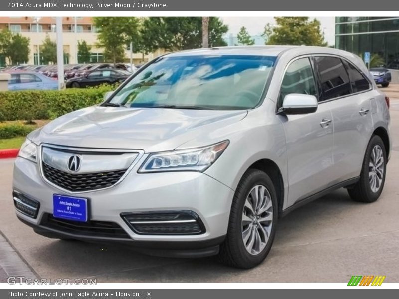 Silver Moon / Graystone 2014 Acura MDX Technology