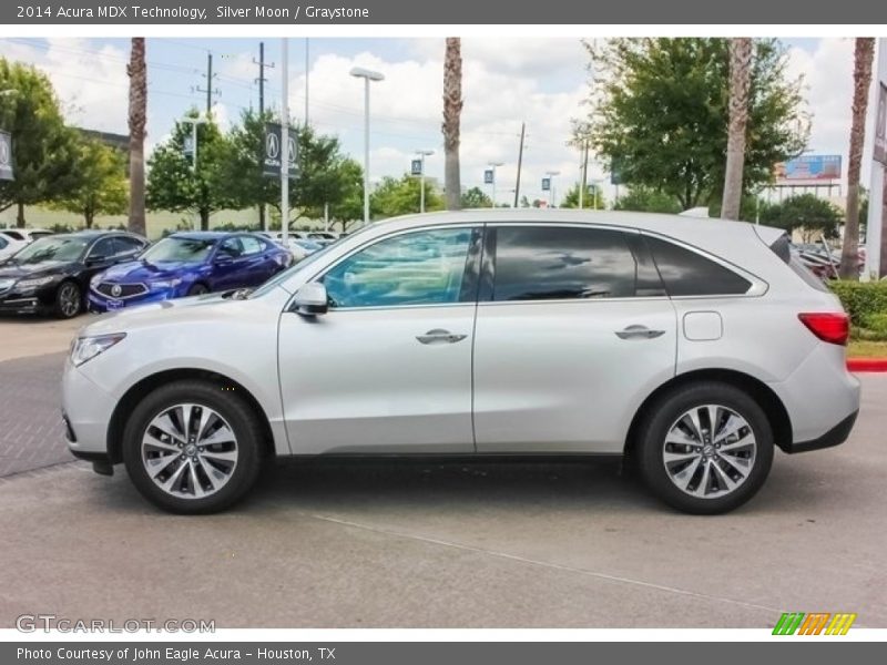 Silver Moon / Graystone 2014 Acura MDX Technology