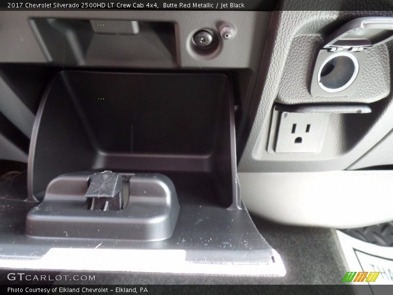 Butte Red Metallic / Jet Black 2017 Chevrolet Silverado 2500HD LT Crew Cab 4x4