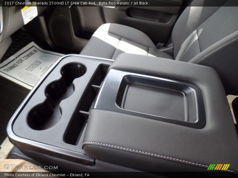 Butte Red Metallic / Jet Black 2017 Chevrolet Silverado 2500HD LT Crew Cab 4x4