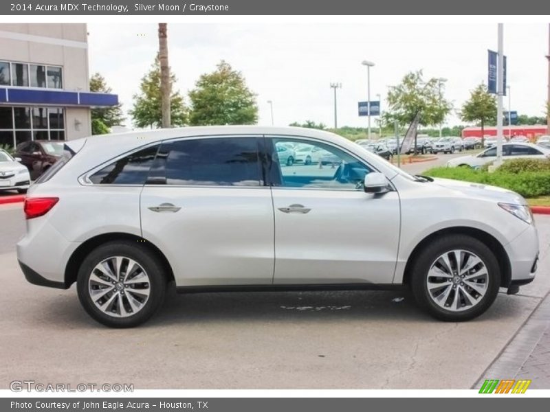 Silver Moon / Graystone 2014 Acura MDX Technology