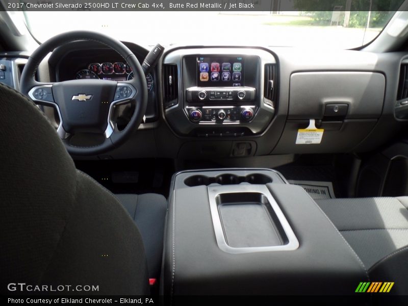 Butte Red Metallic / Jet Black 2017 Chevrolet Silverado 2500HD LT Crew Cab 4x4