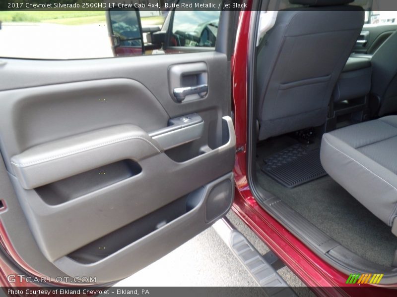 Butte Red Metallic / Jet Black 2017 Chevrolet Silverado 2500HD LT Crew Cab 4x4
