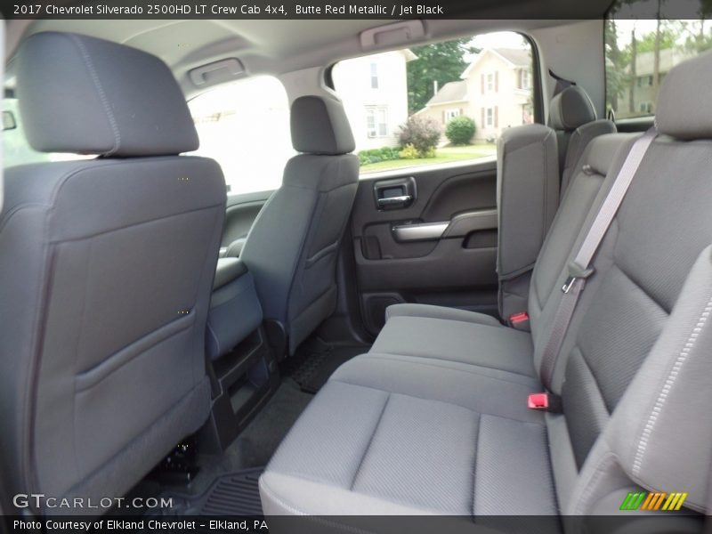 Butte Red Metallic / Jet Black 2017 Chevrolet Silverado 2500HD LT Crew Cab 4x4