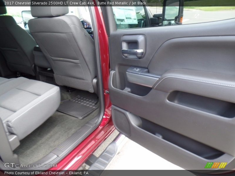 Butte Red Metallic / Jet Black 2017 Chevrolet Silverado 2500HD LT Crew Cab 4x4