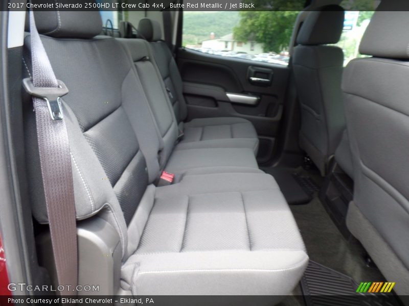 Butte Red Metallic / Jet Black 2017 Chevrolet Silverado 2500HD LT Crew Cab 4x4