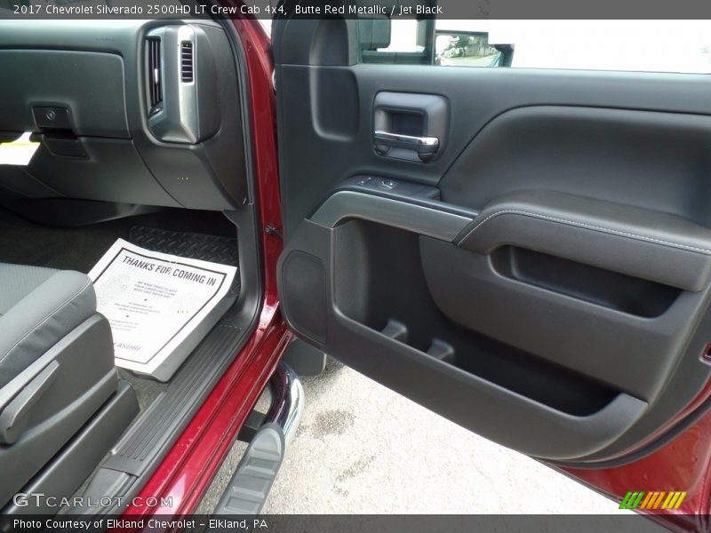 Butte Red Metallic / Jet Black 2017 Chevrolet Silverado 2500HD LT Crew Cab 4x4