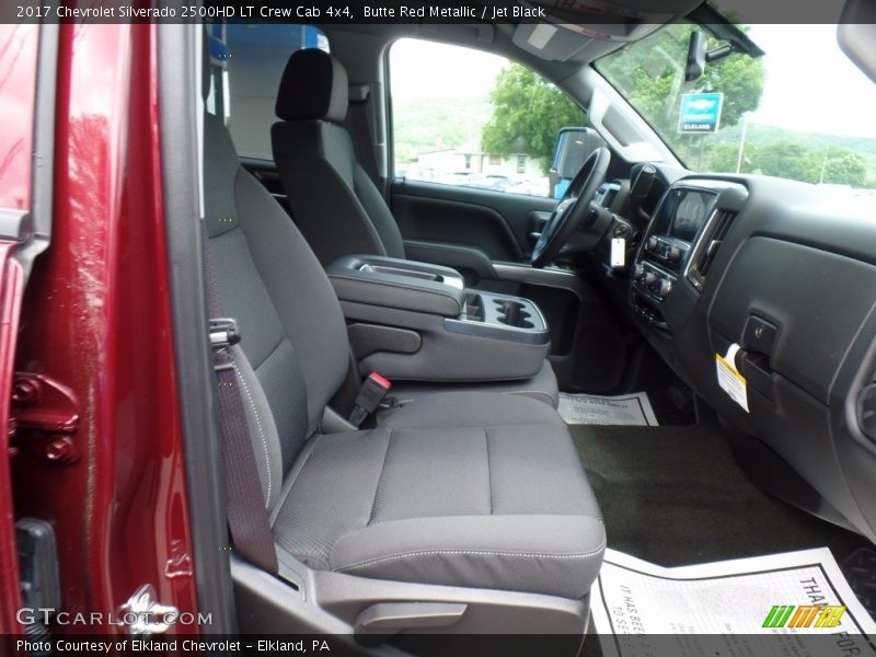Butte Red Metallic / Jet Black 2017 Chevrolet Silverado 2500HD LT Crew Cab 4x4