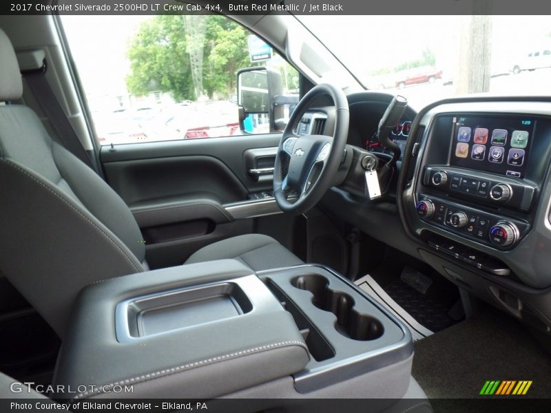 Butte Red Metallic / Jet Black 2017 Chevrolet Silverado 2500HD LT Crew Cab 4x4