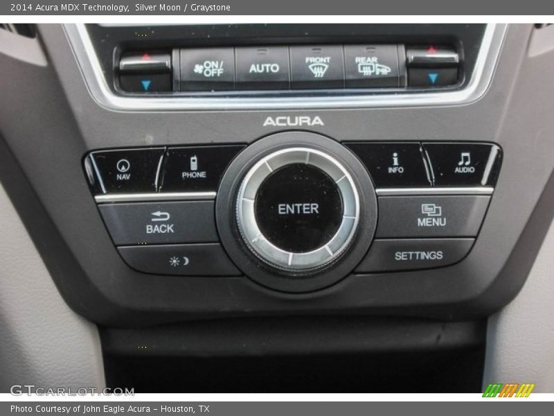 Silver Moon / Graystone 2014 Acura MDX Technology