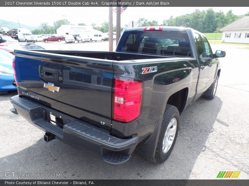 Graphite Metallic / Dark Ash/Jet Black 2017 Chevrolet Silverado 1500 LT Double Cab 4x4