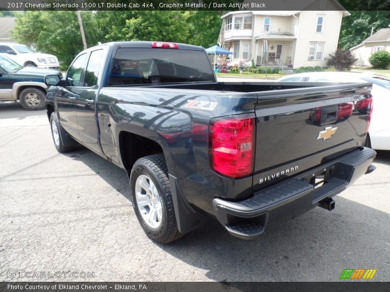 Graphite Metallic / Dark Ash/Jet Black 2017 Chevrolet Silverado 1500 LT Double Cab 4x4