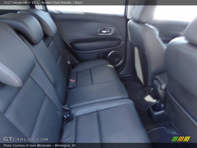 Modern Steel Metallic / Black 2017 Honda HR-V EX-L
