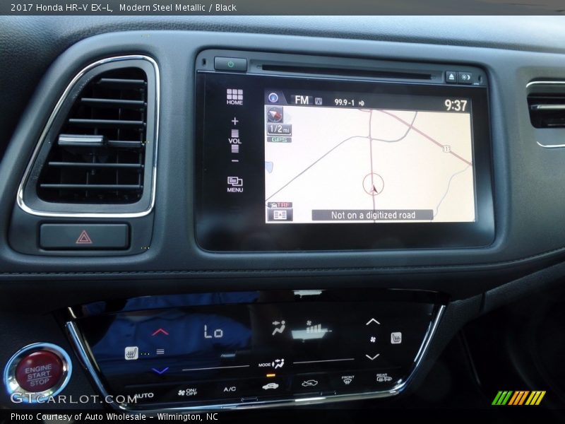 Modern Steel Metallic / Black 2017 Honda HR-V EX-L