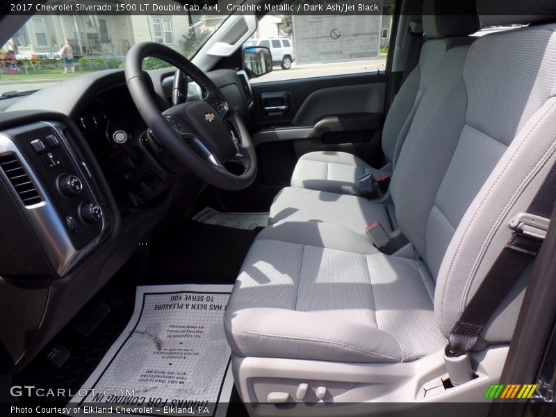 Graphite Metallic / Dark Ash/Jet Black 2017 Chevrolet Silverado 1500 LT Double Cab 4x4