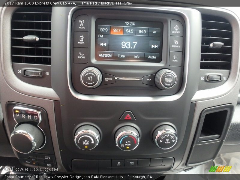Controls of 2017 1500 Express Crew Cab 4x4