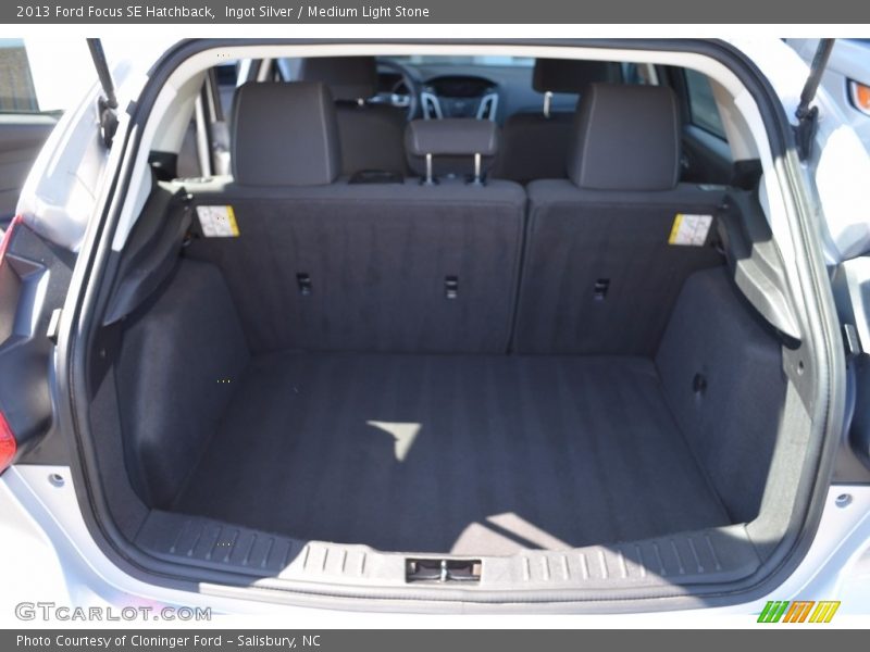 Ingot Silver / Medium Light Stone 2013 Ford Focus SE Hatchback