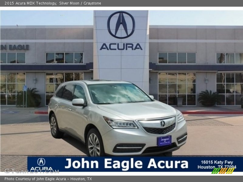 Silver Moon / Graystone 2015 Acura MDX Technology